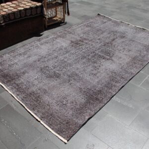 5.5 ft. x 9.3 ft. Vintage Overdyed Rug TR33163 Image 1