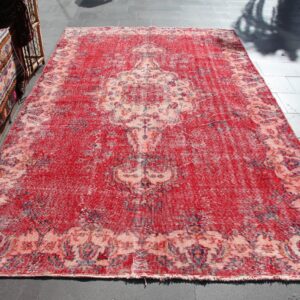 5.9 ft. x 10.1 ft. Vintage Turkish Rug TR33187 Image 1