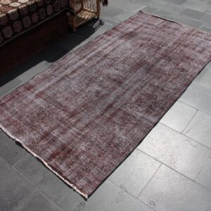 3.7 ft. x 7.6 ft. Vintage Overdyed Rug TR33193 Image 1