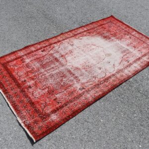 3.6 ft. x 6.7 ft. Vintage Overdyed Rug TR33233 Image 1
