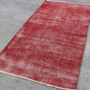3.7 ft. x 6.9 ft. Vintage Overdyed Rug TR33243 Image 1