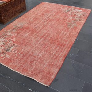 5.5 ft. x 6.3 ft. Vintage Overdyed Rug TR33263 Image 1