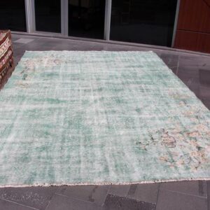 7.1 ft. x 10.2 ft. Vintage Overdyed Rug TR33293 Image 1