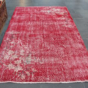 5.2 ft. x 9 ft. Vintage Overdyed Rug TR33303 Image 1
