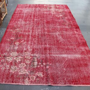 5.3 ft. x 9.3 ft. Vintage Overdyed Rug TR33353 Image 1