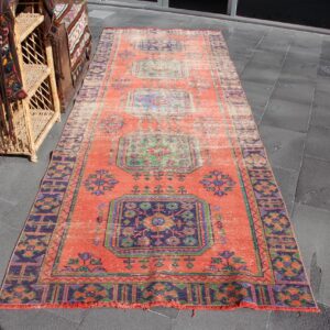 3.9 ft. x 11.1 ft. Vintage Turkish Rug TR33357 Image 1
