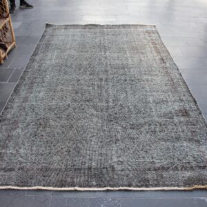 5.3 ft. x 9.1 ft. Vintage Overdyed Rug TR33373 Image 1
