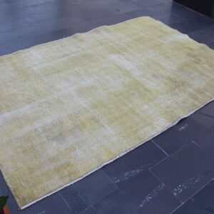 5.3 ft. x 8.3 ft. Vintage Overdyed Rug TR33413 Image 1