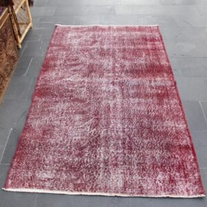 3.8 ft. x 6.6 ft. Vintage Overdyed Rug TR33423 Image 1