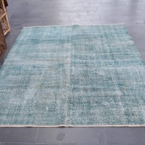 6.4 ft. x 7.6 ft. Vintage Overdyed Rug TR33463 Image 1