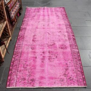 3.1 ft. x 6.4 ft. Vintage Overdyed Rug TR33493 Image 1