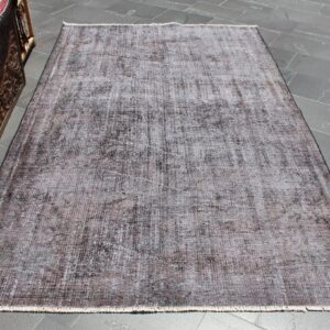 4.9 ft. x 8.1 ft. Vintage Overdyed Rug TR33523 Image 1