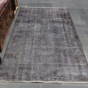 3.7 ft. x 6.9 ft. Vintage Overdyed Rug TR33533 Image 1