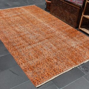 5.2 ft. x 8.7 ft. Vintage Overdyed Rug TR33583 Image 1