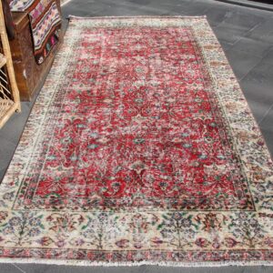 4.4 ft. x 9.4 ft. Vintage Turkish Rug TR33607 Image 1