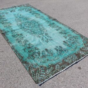 5.3 ft. x 9.9 ft. Vintage Overdyed Rug TR33613 Image 1