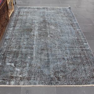 4.9 ft. x 8 ft. Vintage Overdyed Rug TR33623 Image 1