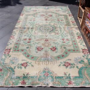 4.7 ft. x 9.5 ft. Vintage Turkish Rug TR33627 Image 1