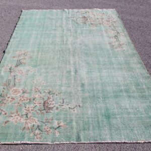5.4 ft. x 8.7 ft. Vintage Overdyed Rug TR33673 Image 1