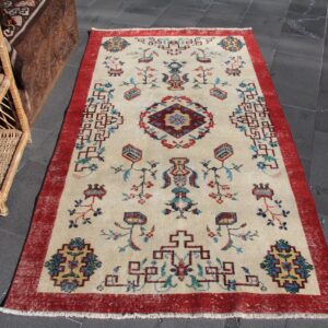 3.6 ft. x 6.9 ft. Vintage Turkish Rug TR33727 Image 1