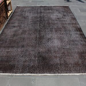 5.8 ft. x 9.5 ft. Vintage Overdyed Rug TR33733 Image 1