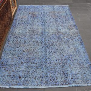 3.9 ft. x 7.2 ft. Vintage Overdyed Rug TR33763 Image 1