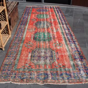 4.4 ft. x 12 ft. Vintage Turkish Rug TR33777 Image 1