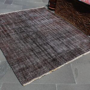 4.7 ft. x 5.4 ft. Vintage Overdyed Rug TR33793 Image 1