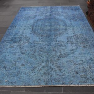 5.5 ft. x 8.6 ft. Vintage Overdyed Rug TR33883 Image 1