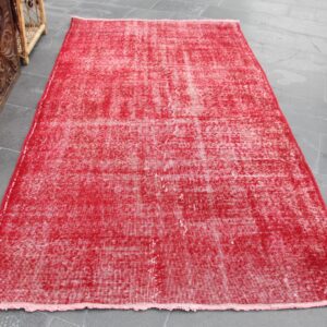 3.8 ft. x 7.1 ft. Vintage Overdyed Rug TR33903 Image 1