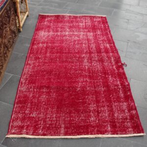 3 ft. x 5.9 ft. Vintage Overdyed Rug TR33923 Image 1