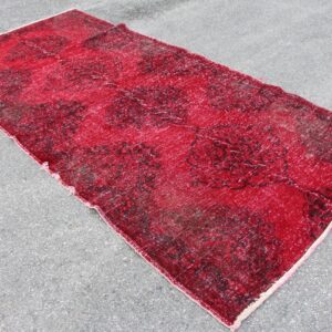 4.9 ft. x 10.4 ft. Vintage Overdyed Rug TR33963 Image 1