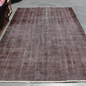 5.3 ft. x 8.7 ft. Vintage Overdyed Rug TR33973 Image 1