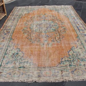 6.3 ft. x 9.2 ft. Vintage Turkish Rug TR33987 Image 1