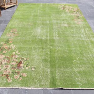 5.9 ft. x 10.2 ft. Vintage Overdyed Rug TR34003 Image 1