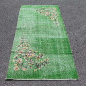 2.9 ft. x 6.5 ft. Vintage Overdyed Rug TR34043 Image 1
