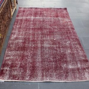 3.6 ft. x 6.5 ft. Vintage Overdyed Rug TR34103 Image 1