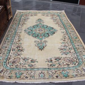 5.4 ft. x 9.2 ft. Vintage Turkish Rug TR34107 Image 1