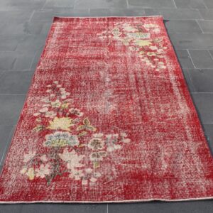 3.7 ft. x 6.8 ft. Vintage Overdyed Rug TR34123 Image 1