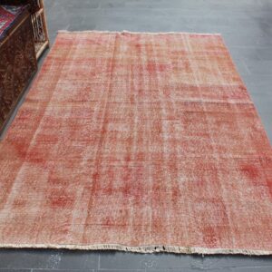 4.8 ft. x 8.8 ft. Vintage Overdyed Rug TR34133 Image 1