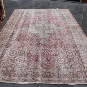 5.8 ft. x 9 ft. Vintage Turkish Rug TR34187 Image 1