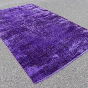 6 ft. x 10.2 ft. Vintage Overdyed Rug TR34193 Image 1