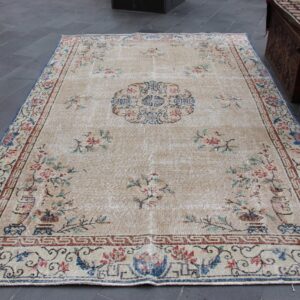 6.5 ft. x 10.2 ft. Vintage Turkish Rug TR34197 Image 1