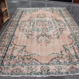 6.2 ft. x 9.8 ft. Vintage Turkish Rug TR34257 Image 1