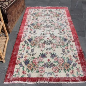 3.3 ft. x 6.4 ft. Vintage Turkish Rug TR34287 Image 1
