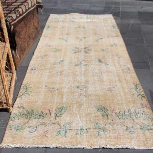 3.4 ft. x 9 ft. Vintage Turkish Rug TR34447 Image 1