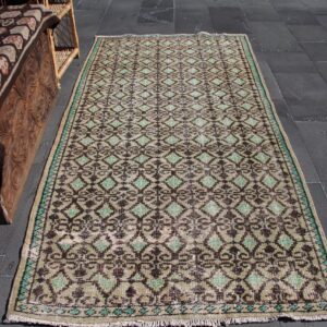 3.6 ft. x 7.5 ft. Vintage Turkish Rug TR34517 Image 1