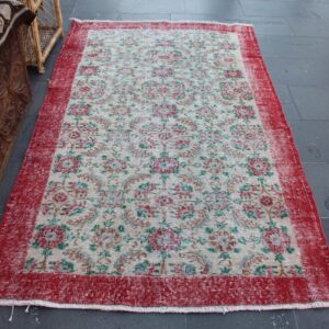 3.9 ft. x 6.6 ft. Vintage Turkish Rug TR34557 Image 1