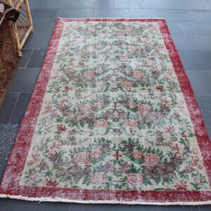 3.7 ft. x 6.6 ft. Vintage Turkish Rug TR34707 Image 1