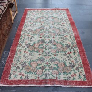 3.6 ft. x 6.6 ft. Vintage Turkish Rug TR34757 Image 1